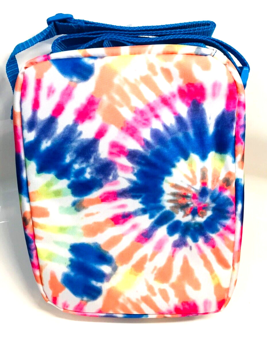IVORY ELLA **Fit &Fresh Insulated Lunch Bag in Tie Dye Swirl Pattern** NWT