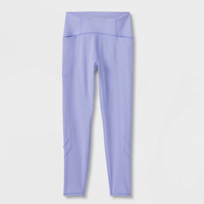 Girls' Performance Pocket Leggings - All in Motion Light Purple XS 4/5