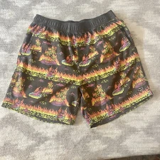 VTG Lost Enterprises Board Shorts Swim Trunks Devil Girls Paradise Hell Men’s S