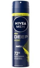 35,50€/L - Confezione da 6 Nivea Deospray Uomo MAXXTech (72H) - Deep Sport - 150 ml