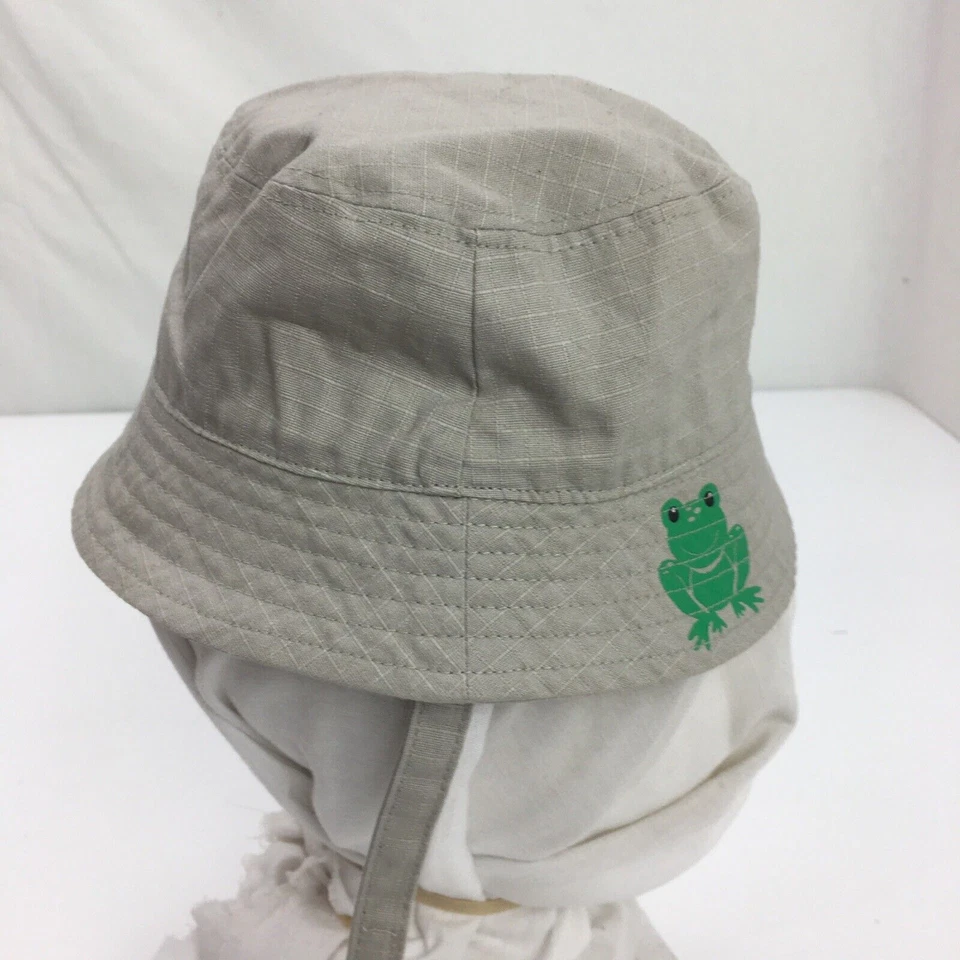 Jumping Frijoles Rana Infante 0-6 Meses Gorra Cubo Sombrero Ajustado Foto 4 de 4