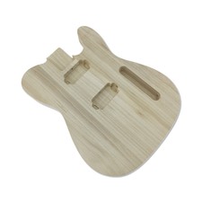 DIY Electric Guitar Body Paulownia Wood HH Pickups Bolt on Heel for Build Guitar