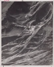  1954 Gulf-Northern Pacific Oil Drilling North Dakota Badlands Press Photo