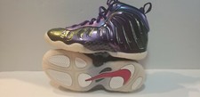 Nike Little Posite One GS SZ 4Y Foamposite Iridescent Rush Pink 644791-602