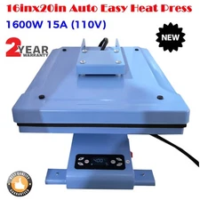 110V 16" x 20" Automatic EASY Heat Press Machine T-shirt Sublimation Transfer CE