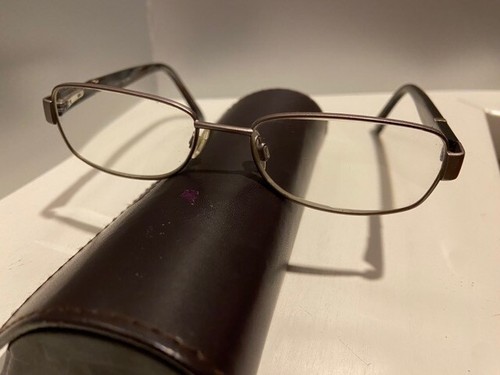 Elle Glasses Frames EL 13319 BR Wire Frame Brown Tortoiseshell Arms 51 16 135 mm - Picture 5 of 8
