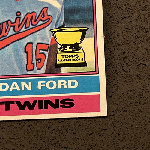 1976 Topps #313 Dan Ford Rookie Minnesota Twins Baseball Card A - Picture 5 of 6