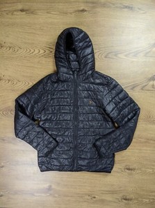 farah puffer jacket black