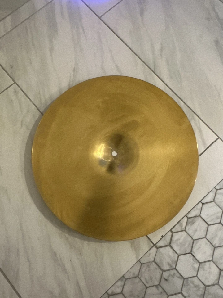 Platillo de choque de metal pesado Wuhan 457 de 16"" pulgadas Foto 2 de 4