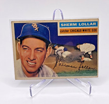 1956 Topps Baseball Sherm Lollar #243 Chicago White Sox