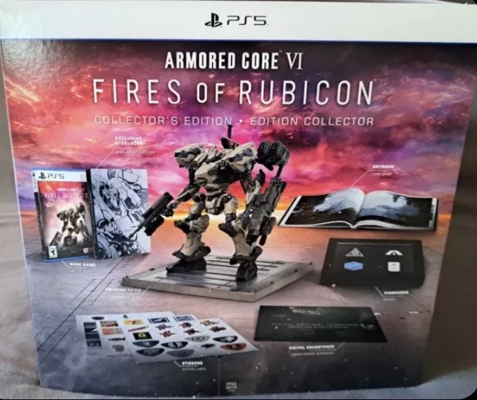 PS5 Armored Core VI: Fires of Rubicon JAPAN Version SEALED NEW