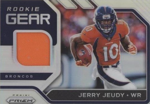2024 Panini Select #169 Jerry Jeudy Red & Blue Prizm Shock | eBay