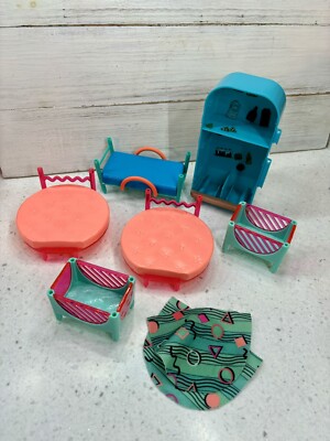 OMG LOL Surprise Doll Lot Accessories Furniture Beds Fridge Cribs