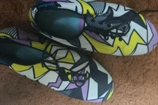 International 1.5" Heather Split-sole Women's Print Practice Dance Shoes (sz 4)