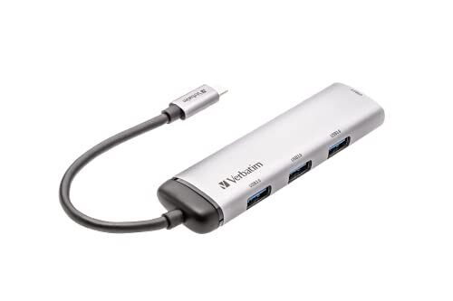 Verbatim Hub multiporta USB-C adattatore USB-C in alluminio di alta (K3C) - Foto 1 di 1