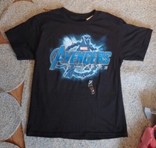Marvel Avengers Youth T-shirt New With Tags. Size Small. Black. B06