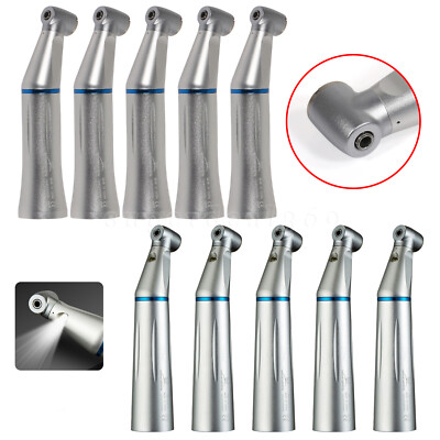 1-5* Dental Inner Water Spray Contra Angle (LED) Low Speed Handpiece fit NSK ty