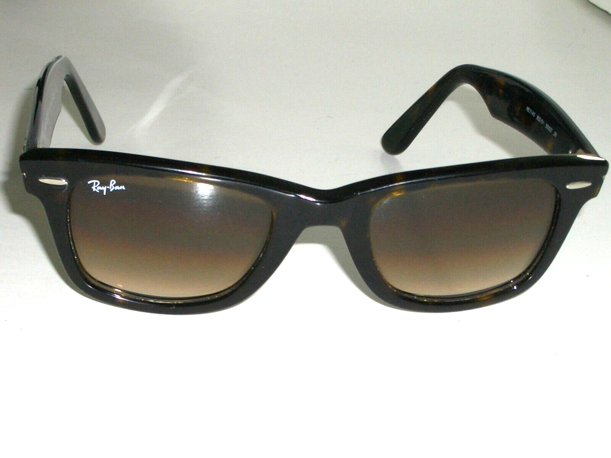 RAY BAN RB2140 902/51 50[]22 BROWN GRADIENT TORTOISE WAYFARER
