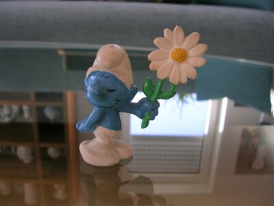 Marguerite Smurf Marguerite Smurf 1970s Seventies Peyo Fa. Schleich / Bully