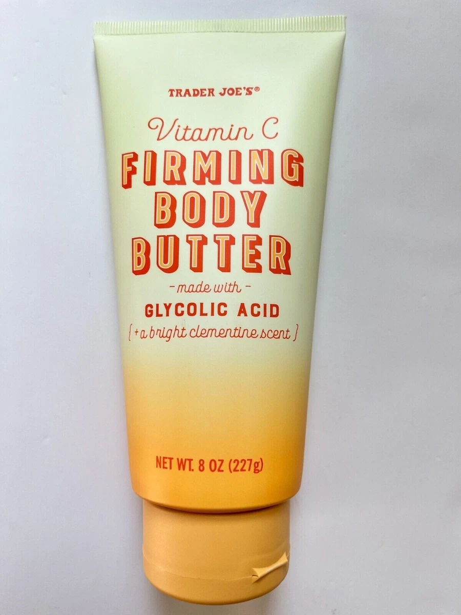 Trader Joe’s vitamin C firming Body Butter with Glycolic Acid Skin care