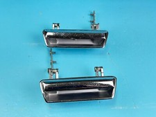 Nissan Datsun 2000 Cedric H130 Exterior Rear Door Handle Set L & R Genuine NOS