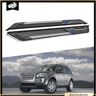 Running Boards Side Steps Nerf Bars Fits For Freelander 2 LR2 2006-2016