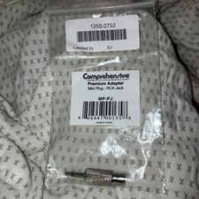 Comprehensive 3.5mm Mini Plug to RCA Jack Audio Adapter MP-PJ