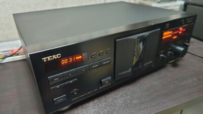 TEAC V-3010 High End 3-Head Stereo Cassette Deck Black AC100V 50Hz/60Hz 18W 1992