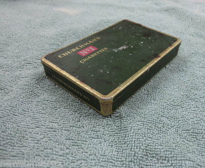 churchman's no 1 cigarettes tin II. CHURCHMAN'S No.1 CIGARETTES TIN