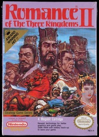  9.0 B+ 🔥(POP 1)  EXTREMELY RARE - SEALED NES Romance of the Three Kingdoms II 