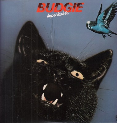 Budgie Impeckable LP Vinyl USA A&M 1978 SP4675