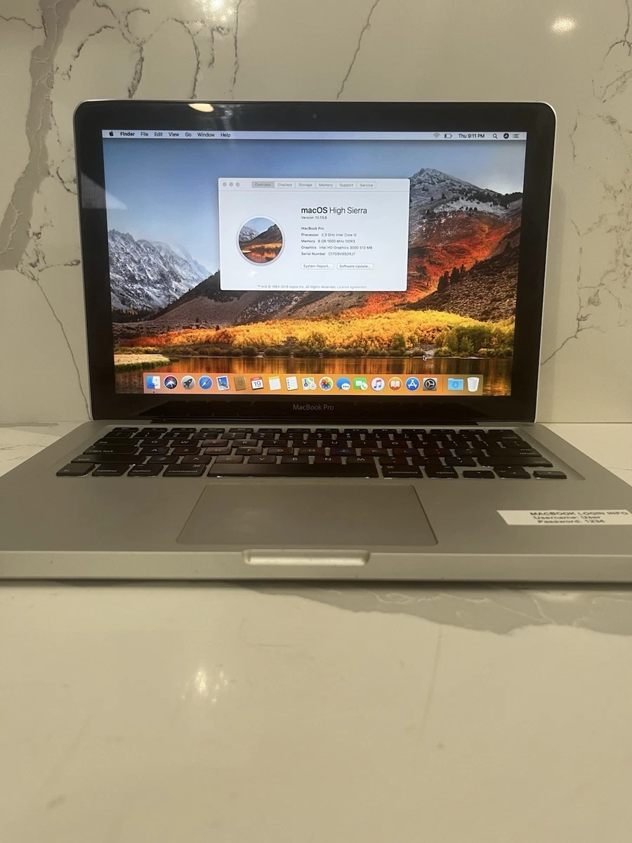Preços baixos em Notebooks Apple MacBook Pro Intel Core i7 3ª