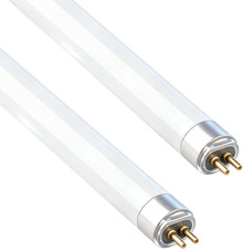 2 Pack T5 8W Fluorescent Tube Lamps 288Mm, 4000K Cool White CFL Bulbs, G5 2 Pin