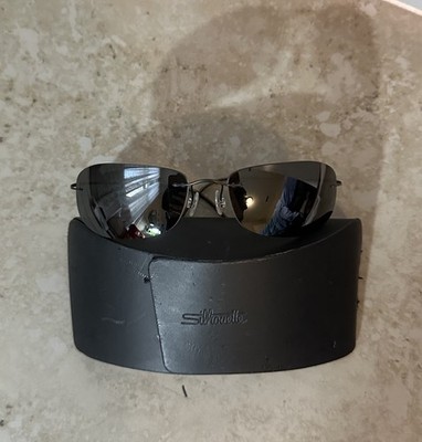 Silhouette 8592 Titanium Black Sunglasses 