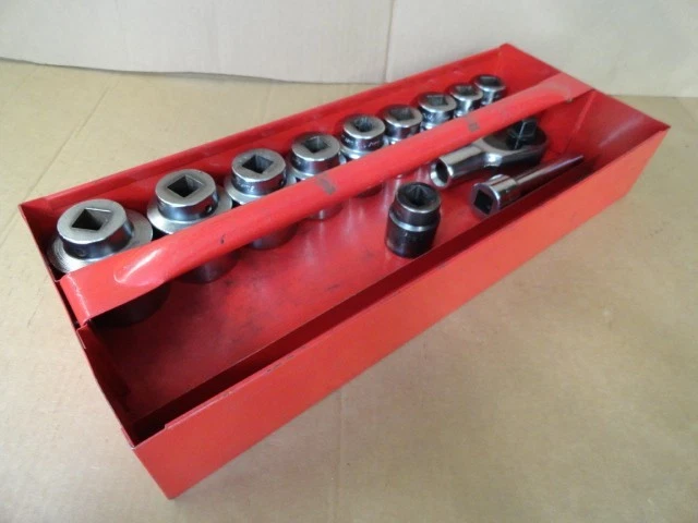 Blue-Point 3/4" Drive Socket Set 13 Piece 1 1/8" to 2" w/ Snap-On Carry Tray - Image 4 of 4