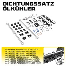 Dichtung Reparatur Satz inkl. Ölkühler für Mercedes OM 642 W204 CLS W211 C218 DE Dichtung Reparatur Satz inkl. Ölkühler für Mercedes OM 642 W204 CLS W211 C218 DE