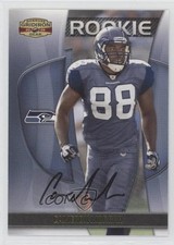 2009 Donruss Gridiron Gear Rookie Gold Signatures 45/100 Cameron Morrah Auto z5w