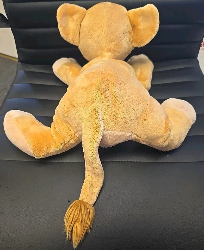 "Juguete de peluche Simba Cub 14"" Disney Rey León" Foto 3 de 4