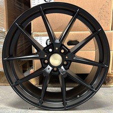 18" BMW 1 SERIES E81 E82 SATIN BLACK 644 DESIGN 8J ALLOYS/SET OF 4