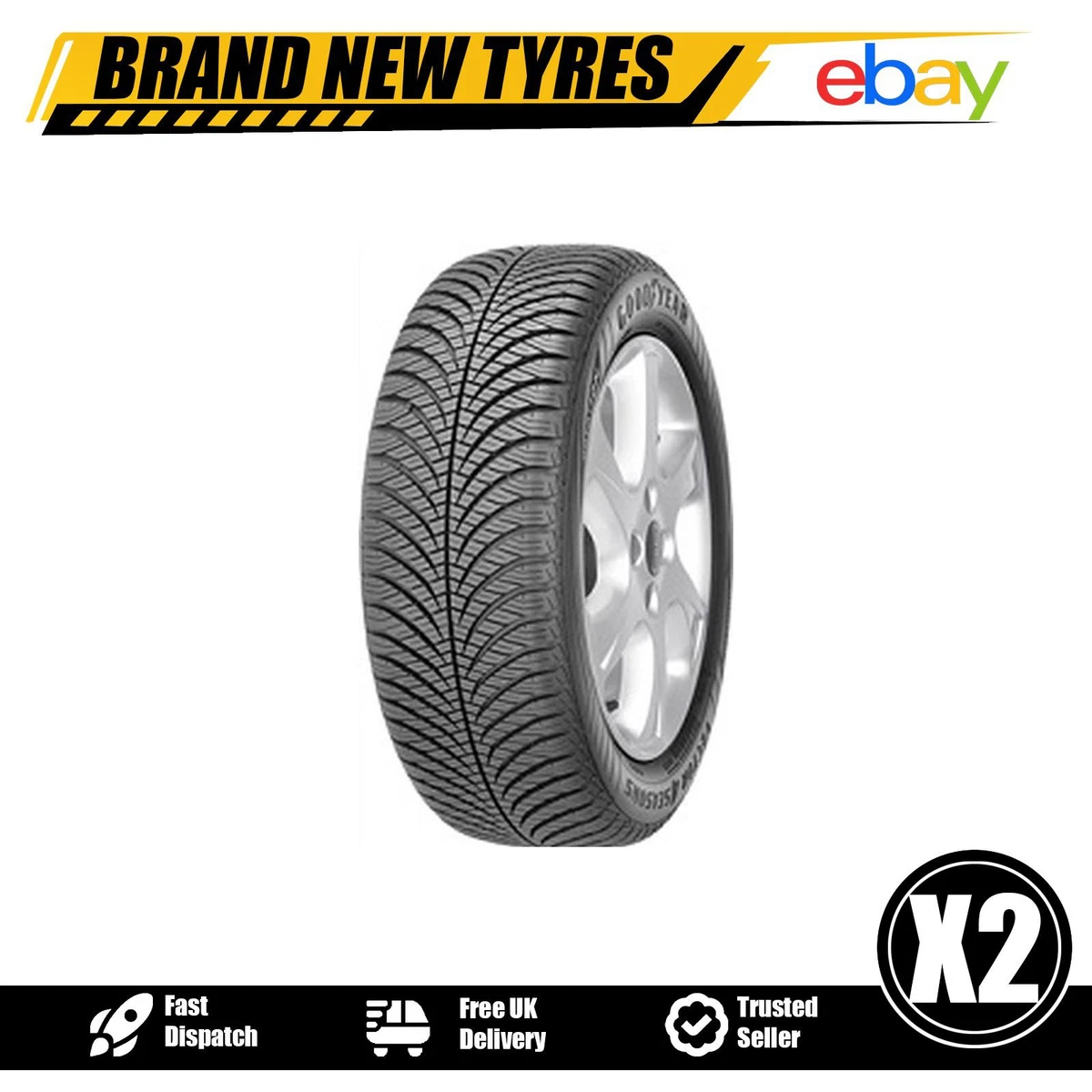 Goodyear 175/65/15 All Season Car Tyres for sale | eBay UK
