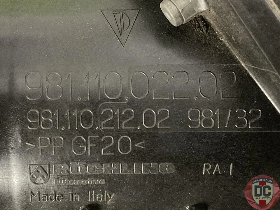 Carcaça de filtro de ar direito Porsche Boxster Cayman 2012-2013 98111021202 128211 - Imagem 2 de 4