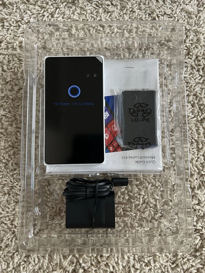 Smartphone Microsoft Lumia 435 T-Mobile 3G GSM Blanco 16GB Foto 2 de 2