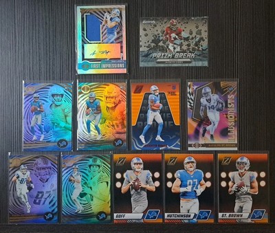Detroit Lions Lot 11xCards U.a First Impressions Sam LaPORTA RPA/399