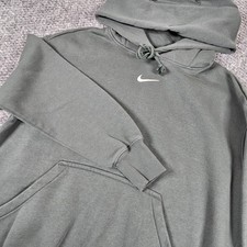 Nike Sportswear Center Swoosh Pullover Hoodie Sweatshirt Small Logo Pockets