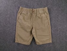 Levis Shorts Boys M Slim Fit Khaki Elastic Waist Cotton Pockets Casual Summer