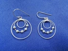 GRANDMA GRABE'S BEAUTIFUL VINTAGE 925 STERLING SILVER RING BALL EARRINGS