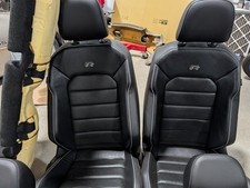 2018-2019 Vw Golf R Mk7.5 Leather Seats Fit 15-17 Gtigolf R Mk7