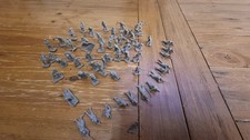 Vintage 1970s Airfix French WW1 soldiers (56 pieces)