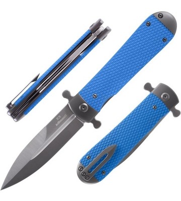 Firebird GANZO Adimanti Samson-BL Folding Pocket Knife Razor Sharp Blue NiB