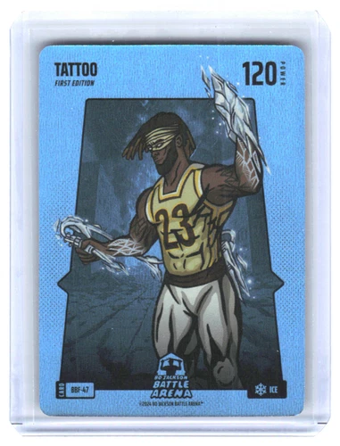 Bo Jackson Battle Arena - Tattoo Ice Blue Battlefoil -BBF-47
